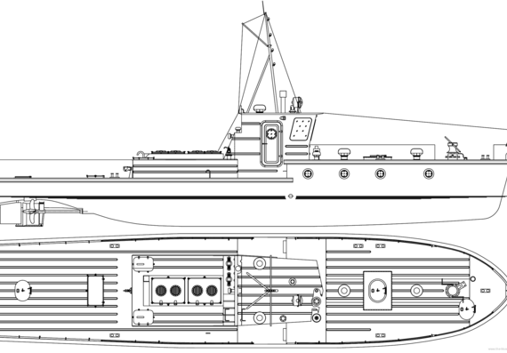 Ship Russia - Yaroslavets [Project 376 Cutter] (2010) - drawings, dimensions, pictures